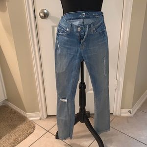 FOR ALL MAN KIND SPARKLY SKINNY JEANS